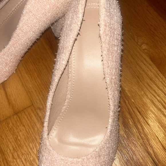 Pink tweed heels - Picture 3 of 4